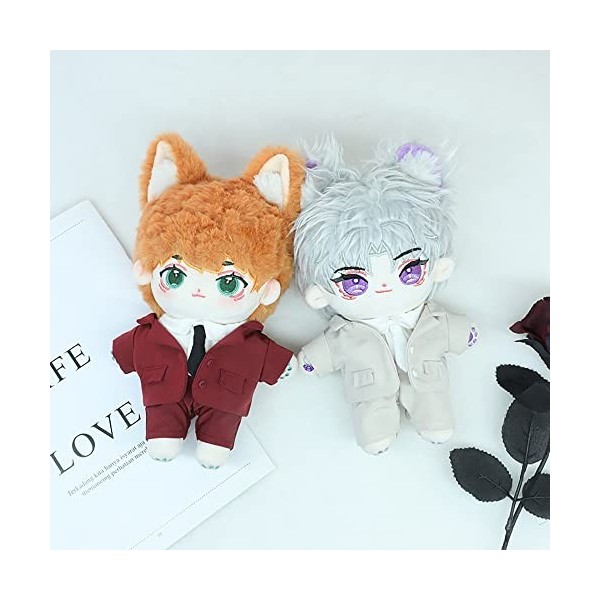 XiDonDon 20cm Vêtements de poupée Costume Mignon pour 20cm Jouets en Peluche Vêtements Accessoires de poupée en Coton Off-Wh