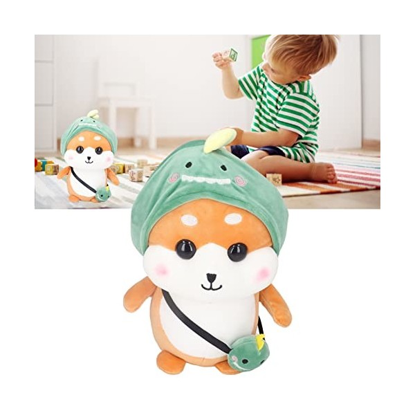 Azusumi Peluche Shiba Inu en peluche mignonne Akita pour fille, garçon, adulte, anniversaire, décoration de chambre kawaii