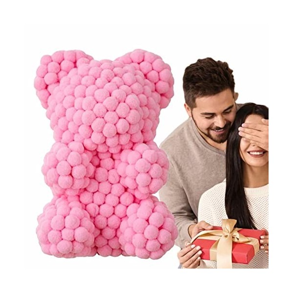 Loupsiy Ours en peluche | Jouet en peluche mignon – Ours en mousse – Cadeau de mariage, animal en peluche pour anniversaire e