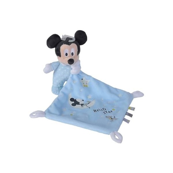 NICOTOY Mickey & Friends Mouse Disney GID Doudou Starry, 6315872504, Multicolore