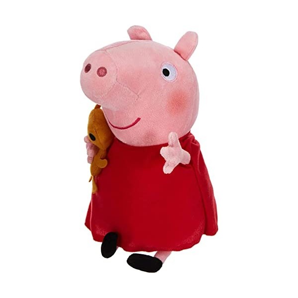 Ty - Peppa pig - Peppa le cochon - Peluche Fantasía - 28 cm - Modèle aléatoire