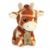 Aurora, 35068, Eco Nation Mini Giraffe, 13cm, Peluche, Marron