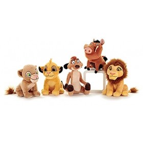 Jouet en peluche Roi Lion 24-30 cm, 5 figurines différentes Simba Jeune ou Erw., Nala, Timon o. Pumbaa, original Disney The L