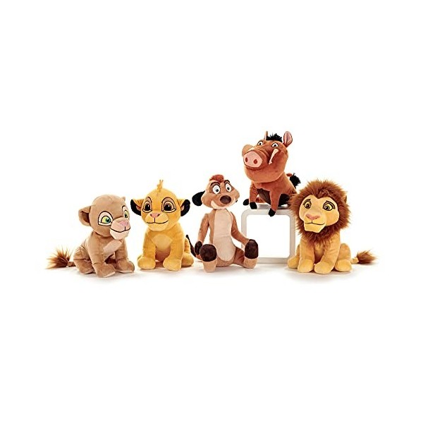 Jouet en peluche Roi Lion 24-30 cm, 5 figurines différentes Simba Jeune ou Erw., Nala, Timon o. Pumbaa, original Disney The L