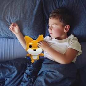 Renard en Peluche | Super Renard Animal Royal Peluche, Renard Kawaii en Peluche, Cadeau Noël la Saint-Valentin rempli Peluche