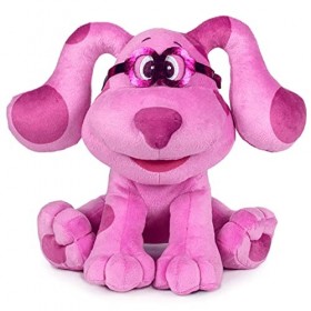 Play by Play - Peluche Magenta Les pistes de Blue 24cm, Multicolore 137333 