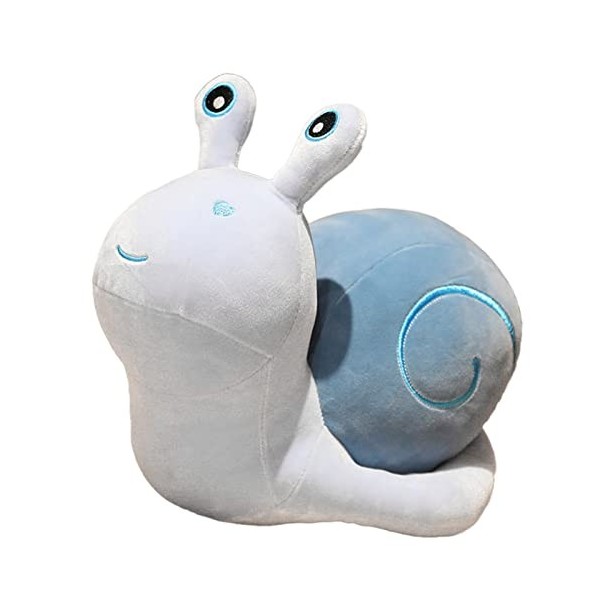 Bodhi2000 Poupée en peluche douce et agréable en coton PP - Escargot - Décoration de canapé - Cadeau pour garçons et filles -