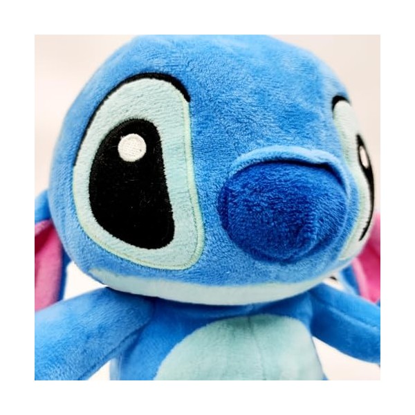 SpassHaus Peluche Stitch de 20 cm Lilo et Stitch - Petit avec ventouse - Convient comme cadeau pour enfants et comme décorati