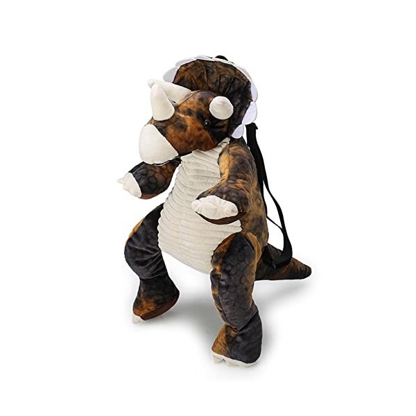 URFEDA Sac à Dos Peluche Dinosaure, Sac a Dos Enfants, Petit Mignon Sac à Dos Maternelle Peluche, 3D Peluche Dinosaures école