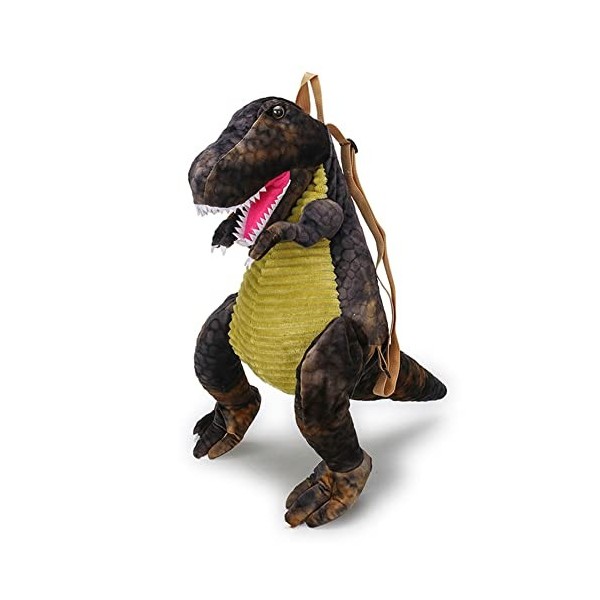 URFEDA Sac à Dos Peluche Dinosaure, Sac a Dos Enfants, Petit Mignon Sac à Dos Maternelle Peluche, 3D Peluche Dinosaures école