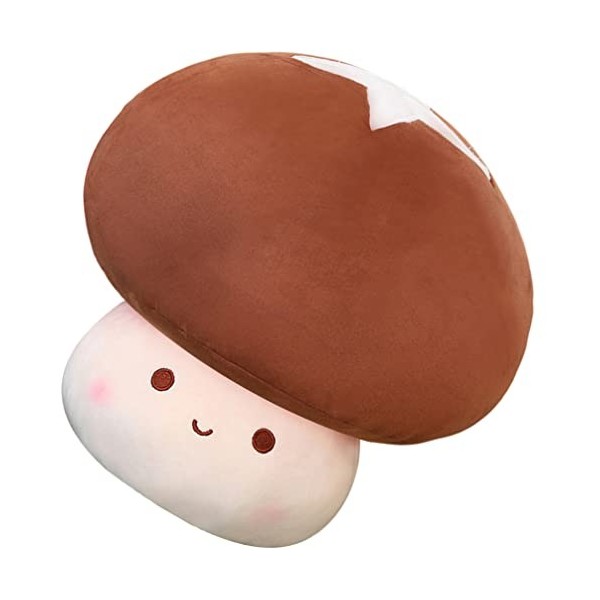 SAFIGLE Coussin De Canapé Shiitake Coussin Décoration Jouet Bebe Décor Dété Peluches pour Bébés Pompons De Porcistas Oreille