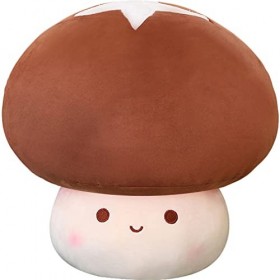 SAFIGLE Coussin De Canapé Shiitake Coussin Décoration Jouet Bebe Décor Dété Peluches pour Bébés Pompons De Porcistas Oreille