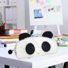 BESLIME Panda Pencil Pen Case Bag 2pcs Pen Case Bag Cosmetic Bag, Trousse Mignonne en Peluche, Multifonction Papeterie