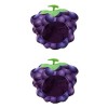 PRETYZOOM Grape Cap Dr?Le Raisin en Peluche Nouveauté Chapeau de Fête Chapeau en Peluche Partie Dr?Le Coiffe Chapeau Tête Gra