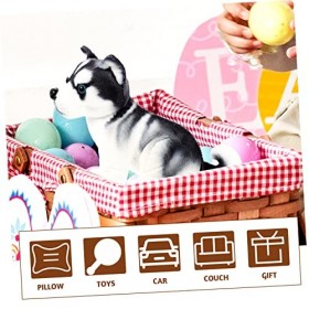 Vaguelly Poupée Husky Jouet pour Chien pour Petits Chiens Jouet en Peluche Chiot Jouets pour Enfants Jouet pour Enfants Jouet