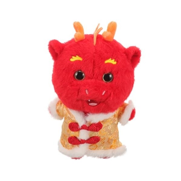 VICASKY Année du Dragon Peluche Animal Peluches Zodiaque Chinois Dragon Décoration Intérieure pour La Maison Dragon Jouet Dra