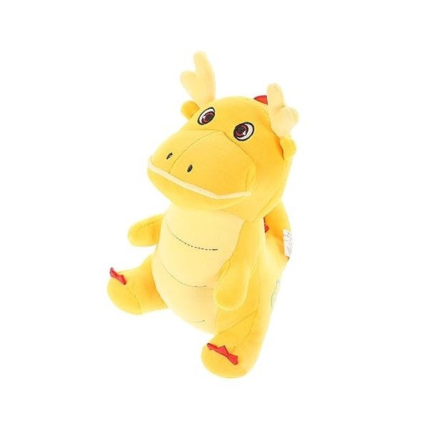 VICASKY Décor Jouets Nouvel an Dragon Poupée Dragon Poupée Ornement Peluche Dragon Poupée Dragon en Peluche Ménage Dragon Pou