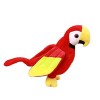 Didiseaon 1 Pc Duveteux Peluche Perroquet Oreillers Verts Statue Doiseau De Jardin Figurine De Perroquet Sculpture De Perroq