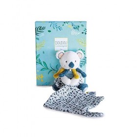 Doudou et Compagnie - Peluche Koala Avec Doudou - 15 cm - Beu - Yoca le Koala - DC3667