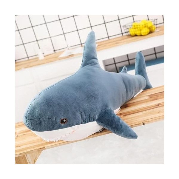 45-100 cm peluche requin requin jouets en peluche poupées en peluche doux Animal oreiller enfants bébé jouets pour fille cade