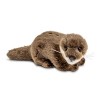 Uni-Toys - Loutre bébé Debout - 26 cm Longueur - Loutre en Peluche - Peluche Doudou