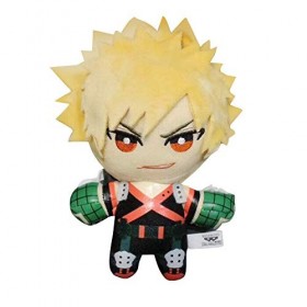 Anjinguang Anime My Hero Academia – Peluche Bakugo assise 15,2 cm, My Hero Academia Izuku Midoriya Katsuki Bakugou Shouto Tod