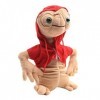 Laruokivi E.T Peluche extra-terrestre en peluche avec capuche rouge 21 cm