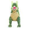 Paowsietiviity Joli sac à dos pour enfant en peluche dinosaure vert, Vert, 20x14x40cm