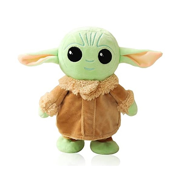 LKNBIF Star Wars Plush Doll Toy, The Child Yoda Peluche Jouets, Star Wars The Mandalorian, pour Enfants, Cadeau danniversair