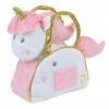 Jemini- Licorne Peluche dans Un Sac H. +/21 cm, 023880, Rose