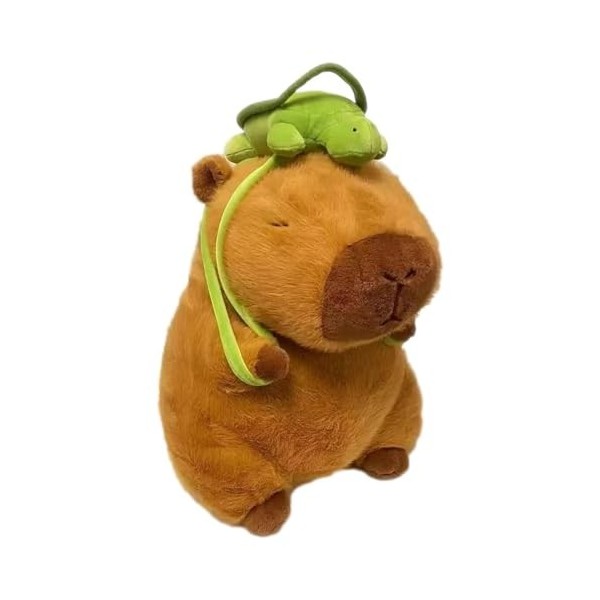 Tedious Jouet en Peluche Capybara | 13 Pouces Mignon Capybara Oreiller Peluche Poupée | Peluche de Dessin animé, décoration d