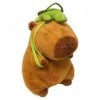 Tedious Jouet en Peluche Capybara | 13 Pouces Mignon Capybara Oreiller Peluche Poupée | Peluche de Dessin animé, décoration d