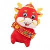 ABOOFAN Jouets Animaux en Peluche Poupée De Dragon en Peluche Joli Jouet De Dragon Jouet De Mascotte De Dragon Jouet en Peluc