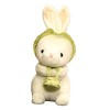 Vaguelly Lapin en Peluche Jouet Nouvel an Lapin Jouet en Peluche Lapin Jouets Bureau Poupée Ornements Lapin en Peluche Poupée