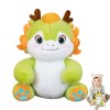 Neamou Jouet en Peluche Dragon Chinois, poupée en Peluche Dragon Chinois, Poupée du Zodiaque en Peluche Dragon 2024, Peluches