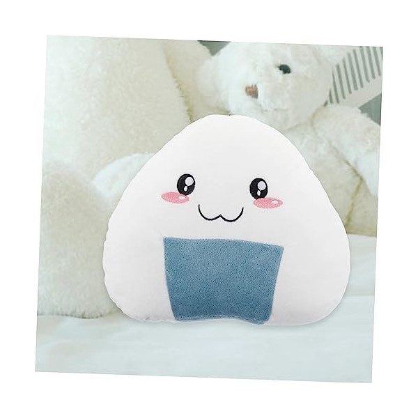 Alasum 1 Pc Peluches Alimentaires La Nourriture Bizarre Peluche Onigiri Mignon pour Les Filles Oreillers Drôles Oreiller De G