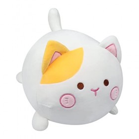 Fortunings JDS Oreiller en Peluche Chat Noir de 50 cm, Animal en Peluche Chat, Jouet en Peluche Kawaii Kitty Fête dannivers
