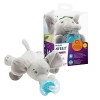 Philips Avent – Peluche avec sucette ultra douce pour les bébés âgés de 0 Mois+, Phoque ‎SCF348/14 