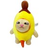 Jouet en Peluche Banana Cat Meme, 1/2 pièces Jouets en Peluche Chat Qui pleure, poupée en Peluche Happy Banana Cat, Mini Orei