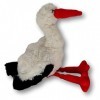 Duckshop Peluche cigogne I doudou I peluche I zoo