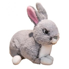 Vaguelly Jouets De Lapin en Peluche pour Filles Cadeaux pour Enfants Oreiller Décoratif Animal en Peluche Décorations De Tabl