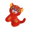 ibasenice 1 Pc Poupée Tigre Dessin Animé Oreiller en Peluche en Peluche Figurine du Zodiaque Peluche Minable Daniel Jouet Jol