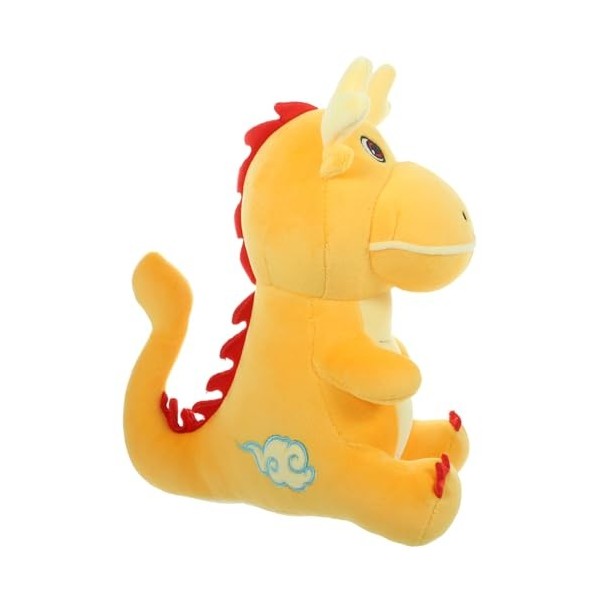 VICASKY Zodiaque en Peluche Dragon Animal Poupée Poupée Jouet Nouvel an Cadeau Année du Dragon Mascotte Décor Jouets Mascotte