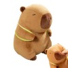 Fouhaly Jouet en Peluche Capybara en Peluche, Jouets en Peluche Mignons en Peluche Capybara, Poupée Capybara en Peluche Douce