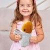 ZUREGO Lapin Capybara en peluche, coussin en peluche Capybara, poupée en peluche, 25 cm, adorable lapin Capybara en peluche c