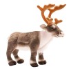 Peluche Renne Noël | Oreillers Noël Jouets en peluche | Poupée en peluche animal en peluche rennes mignons | Coussins renne n