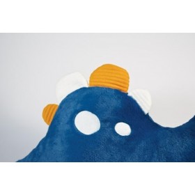 Histoire dOurs - Peluche Dinosaure - Les Fantastiques - Bleue - À Poil Doux - 40 Cm - Idée Cadeau de Naissance et Anniversai