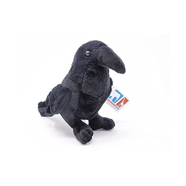 Cornelißen Peluche corbeau 17 cm Oiseau de jardin Corbeau