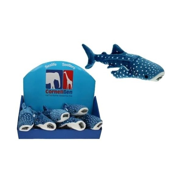 Cornelißen - 1017092 – Requin baleine, peluche, 27 cm