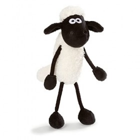 NICI Peluche Shaun Le Mouton 15 cm – Peluches Moutons Douillets pour Filles, Garçons et Bébés – Jouets Doux à Câliner, pour J